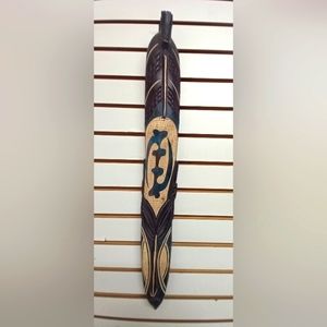 Wall Decor Wooden African Art Sybol means Adinkra Gye Nyame Means Except God